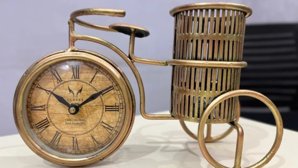 Bicycle Clock
